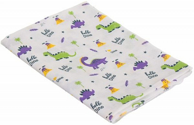 Пеленка Home Line Жираф 75x110 см зеленый 155974 