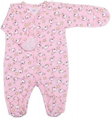 Комбінезон для дівчинки Фламінго р.62 рожевий