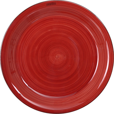Тарелка подставная Fiora Retro Red 27 см