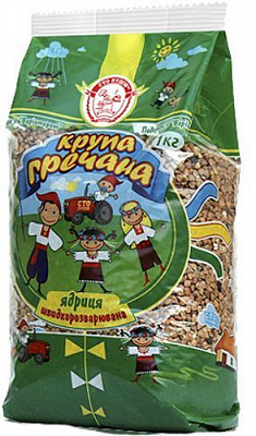 Крупа гречневая Сто пудов жареная 1000 г 