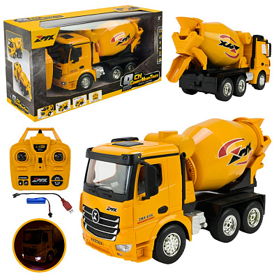 Іграшковий бетонозмішувач Shantou на радіокеруванні 1:18 Z6813A