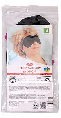 Набор для сна ENJEE эконом маска + беруши №1 9892 