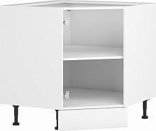 Тумба нижняя Грейд Оптимум трапеция 856x870x856 мм белый