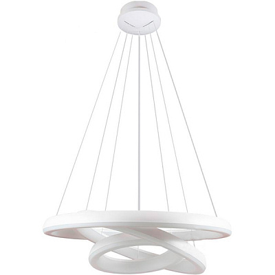 Люстра світлодіодна Светкомплект Ardiente L-OV-R 11530 з пультом ДК 145 Вт білий