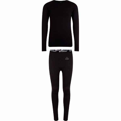 Комплект термобілизни McKinley SET Dustin/Dylan jrs 294551-057 128 чорний