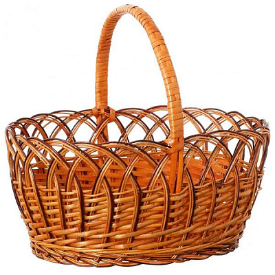 Корзинка плетеная 41х30х38 см 8915 