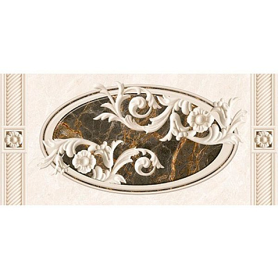 Плитка InterCerama FENIX декор сірий Д 93 071-1 23x50