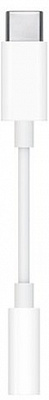 Адаптер для навушників Apple USB Type-C to Audio 3.5 mm білий (MU7E2ZM/A) Headphone Jack Adapter Model A2155