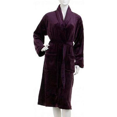 Халат женский La Nuit Классик р. XS фиолетовый 