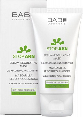 Маска для обличчя BABE Laboratorios Facial Essentials Себорегулююча проти акне 50 мл