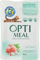Корм Optimeal Kittens з куркою 85 г