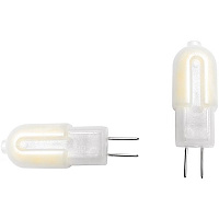 Лампа светодиодная Eurolamp капсульная G4 2 Вт 3000 К 220 В LED-G4-0227(220)P 5 в 1