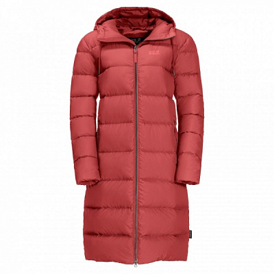Пальто Jack Wolfskin Crystal Palace Coat 1204131-2571 р.S красный