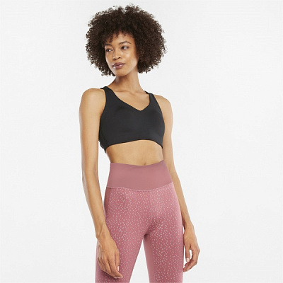 Бра Puma High Impact To The Max Bra 52103501 р.XS чорний