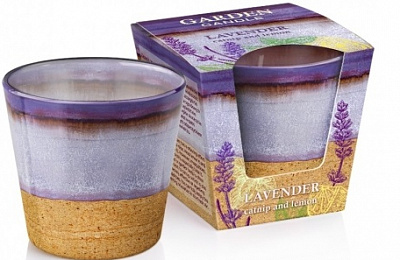 Свічка у склянці Bartek Candles Садова в асортименті