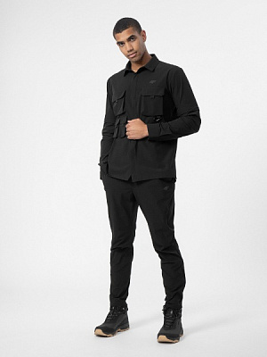 Брюки 4F TROUSERS FNK M092 4FSS23TFTRM092-20S р. 2XL черный
