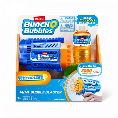 Игрушечный набор Zuru Bunch O Bubbles серии Mini Бластер с мыльными пузырями 11347