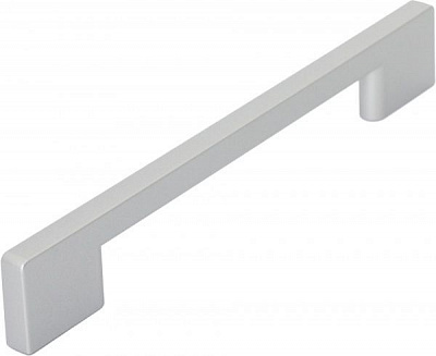 Меблева ручка 160 мм матовий хром Poliplast 0076CV9006