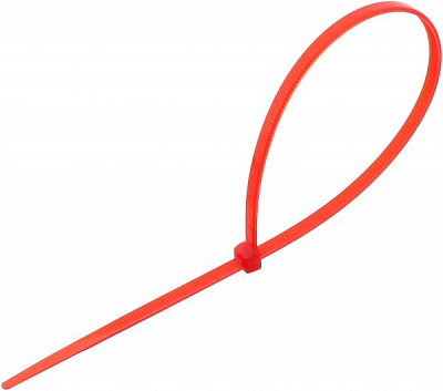 Стяжка кабельна E.NEXT e.ct.stand.300.5.red 5х300мм