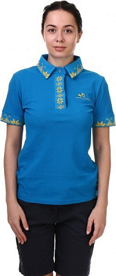 Поло National colors Е_ФПЖ_2_2 S голубой