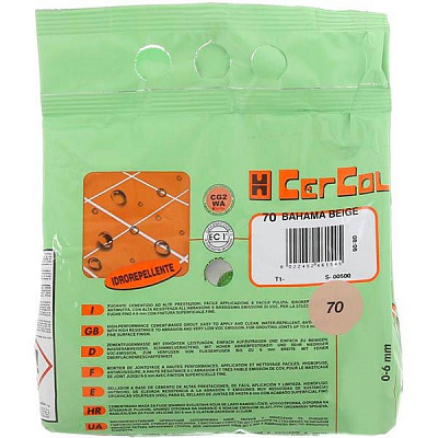 Фуга Cercol F.15 Setastuc 70 2 кг бежевый багама 