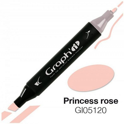 Маркер Graph'it GI05120 нежно-розовый 