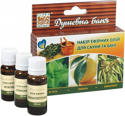 Набор эфирных масел Flora Secret Душевна лазня 30 мл 