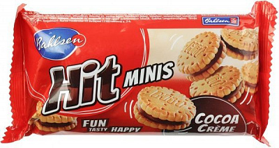 Печенье Bahlsen Hit Minis Crema di Cacao 130 г (5901414200411) 
