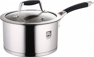 Ковш с крышкой Nature 16 см 1,8 л Flamberg Premium