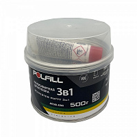 Шпаклевка 3 в 1 (заполнение+стекловол+финиш) Polfill 0,5кг