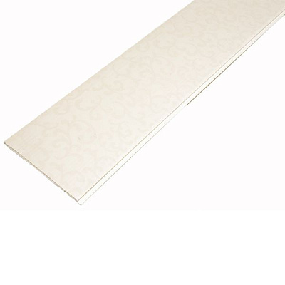 Панель ПВХ Haining Haowang Plastic Грація Біла 7.5х250х2970 мм