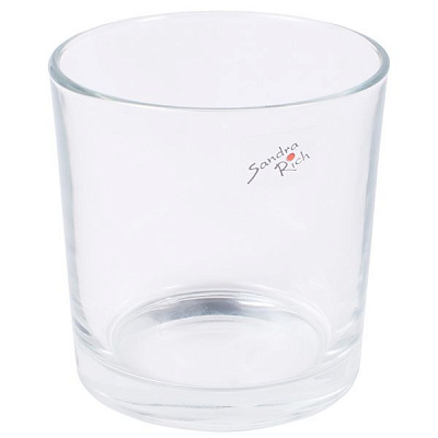 Горщик Sandra Rich 7080-13 прозорий