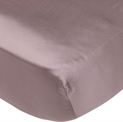 Простирадло на резинці Bamboo 180x200 см коричневий La Nuit