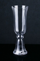 Ваза стеклянная 12,5х36 см Wrzesniak Glassworks