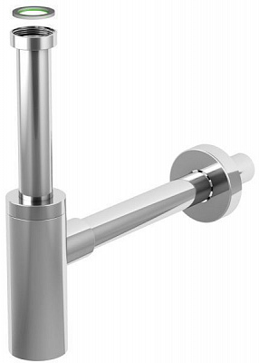 Сифон для умивальника Bonomini INOX MATER з накидною гайкою 1 1/4 хром