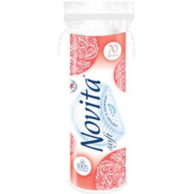 Ватні диски Novita Soft 70 шт
