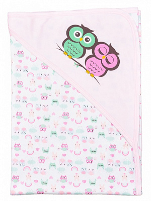 Рушник-куточок Bambinelli Совеня білий