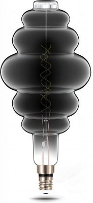 Лампа светодиодная Gauss Vintage FL Gray BD200 8 Вт E27 2700 К 220 В прозрачная 