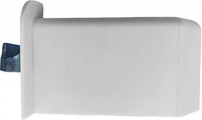 Вушко регульоване біле (ліве, праве) + шина 58 мм 2 шт. DC