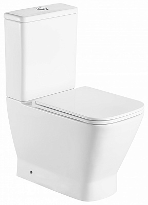 Унитаз-компакт VOLLE RAMIRO Rimless, 61х34х81см, с сиденьем Duroplast SLIM slow-closing