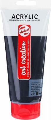 Фарба акрилова (701) Чорна слонова кістка 200 мл Talens Art Creation Royal Talens