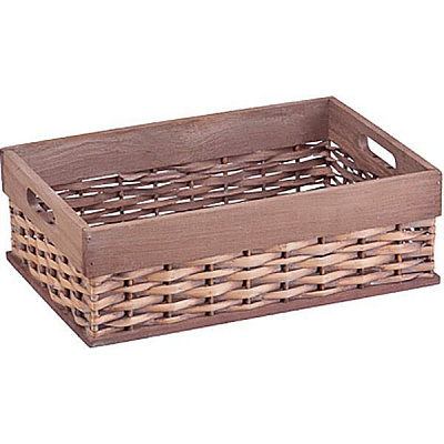 Ящик для хранения Handy Home дерево темное 110x300x190 мм