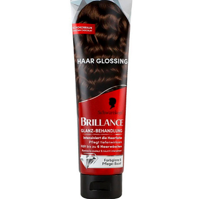 Краска для волос Brillance Hair Gloss темный шоколад 150 мл