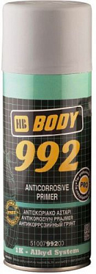 Ґрунт аерозольний 992 1К сірий Body 400мл