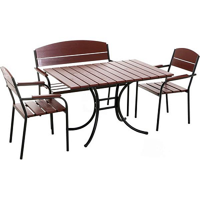 Комплект мебели Фелиция махагон 