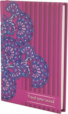 Щоденник недатований Ethno А5 Малиновий 288 стр. Buromax