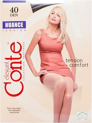 Колготки Conte NUANCE 40 den mocca р. 2 мокко