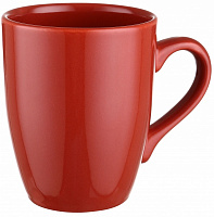 Чашка Alfa 360 мл красная Keramika