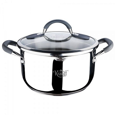 Кастрюля с крышкой Funktional 2,5 л 26-202-027 2,5 л Krauff