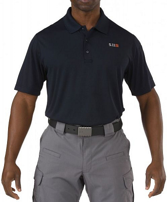 Футболка поло 5.11 Tactical Pinnacle Short Sleeve Polo р. XXL dark navy 71036